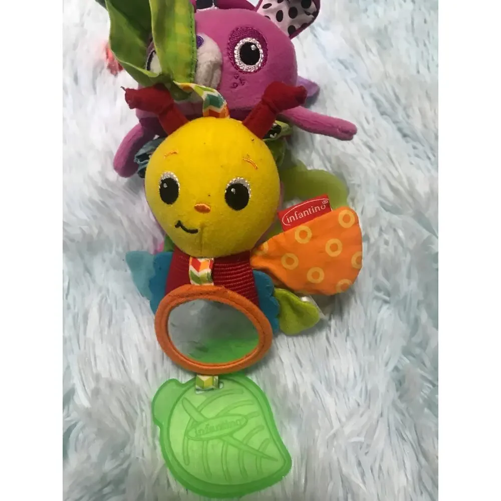 Infantino‎ Bay Toys Lot of 3 Unicorn Bee Elephant